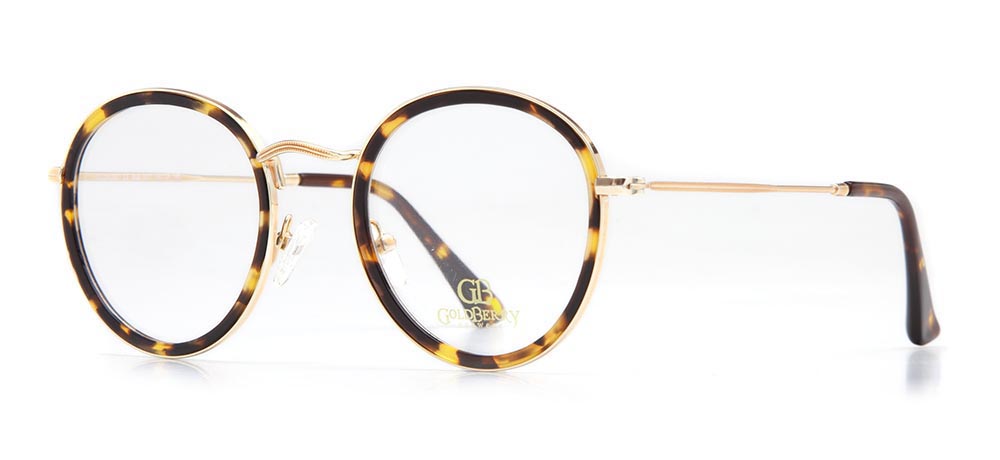 GOLDBERRY NULL Teenage Man,Woman,Unisex Round Full-Rimmed Acetate Unfiltered GB 4001-C.02